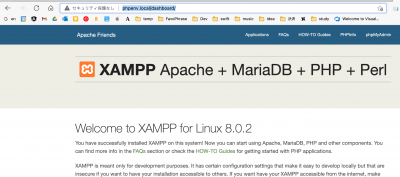 Xampp installed.png