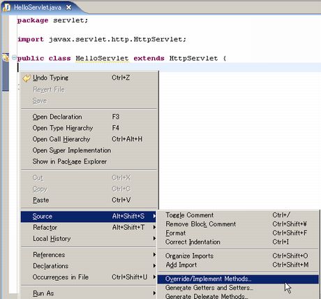 doGet���\�b�h�̃I�[�o�[���C�h